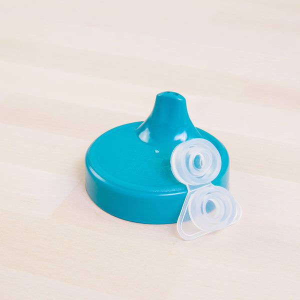 Re-Play No Spill Lid w/ Valve - Teal (Min. of 2 PK, Multiples of 2 PK)