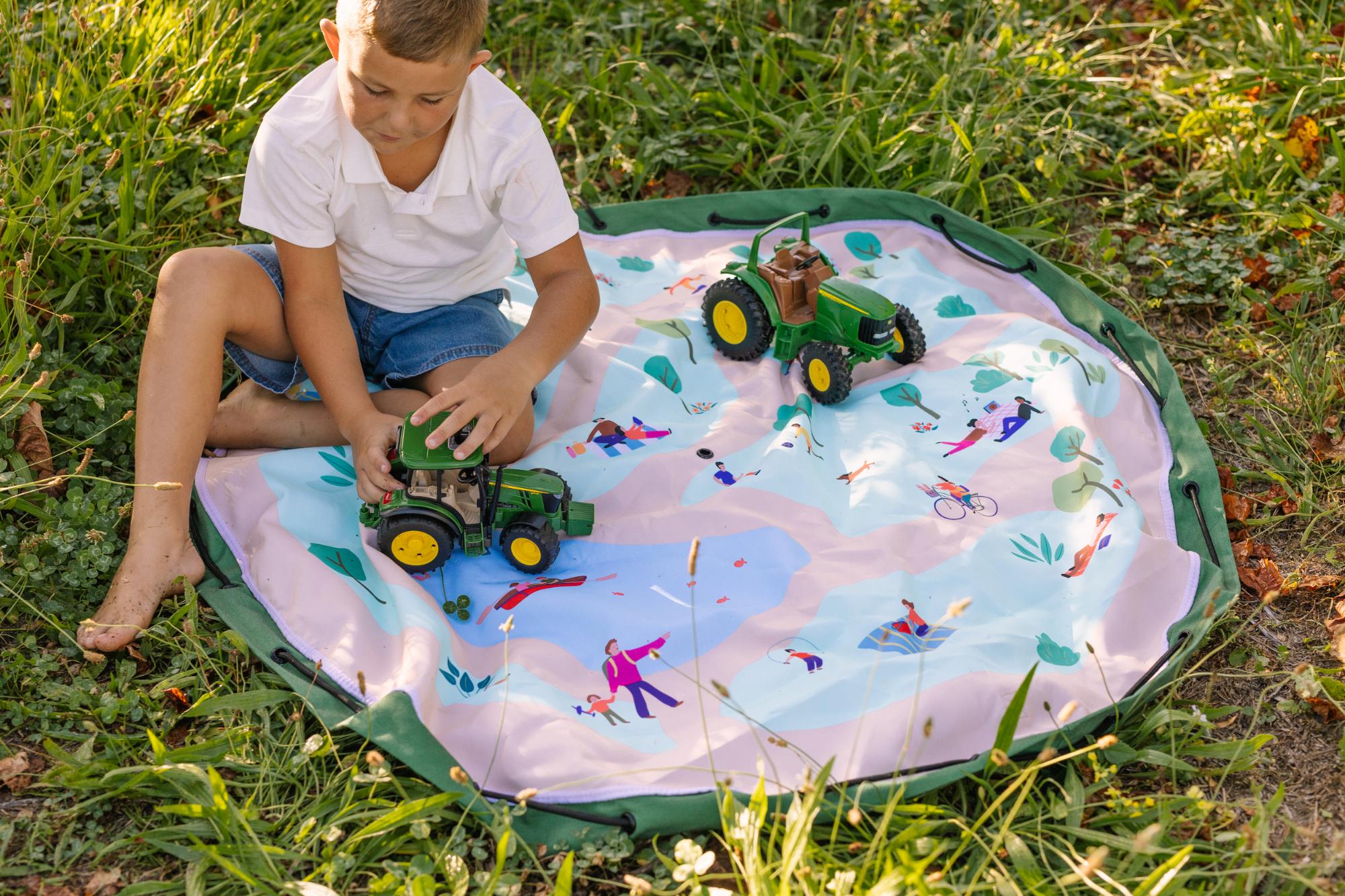 Play&amp;Go noomad Outdoor Playmat &amp; Toy Bag - Parc (Min of 1, multiples of 1)