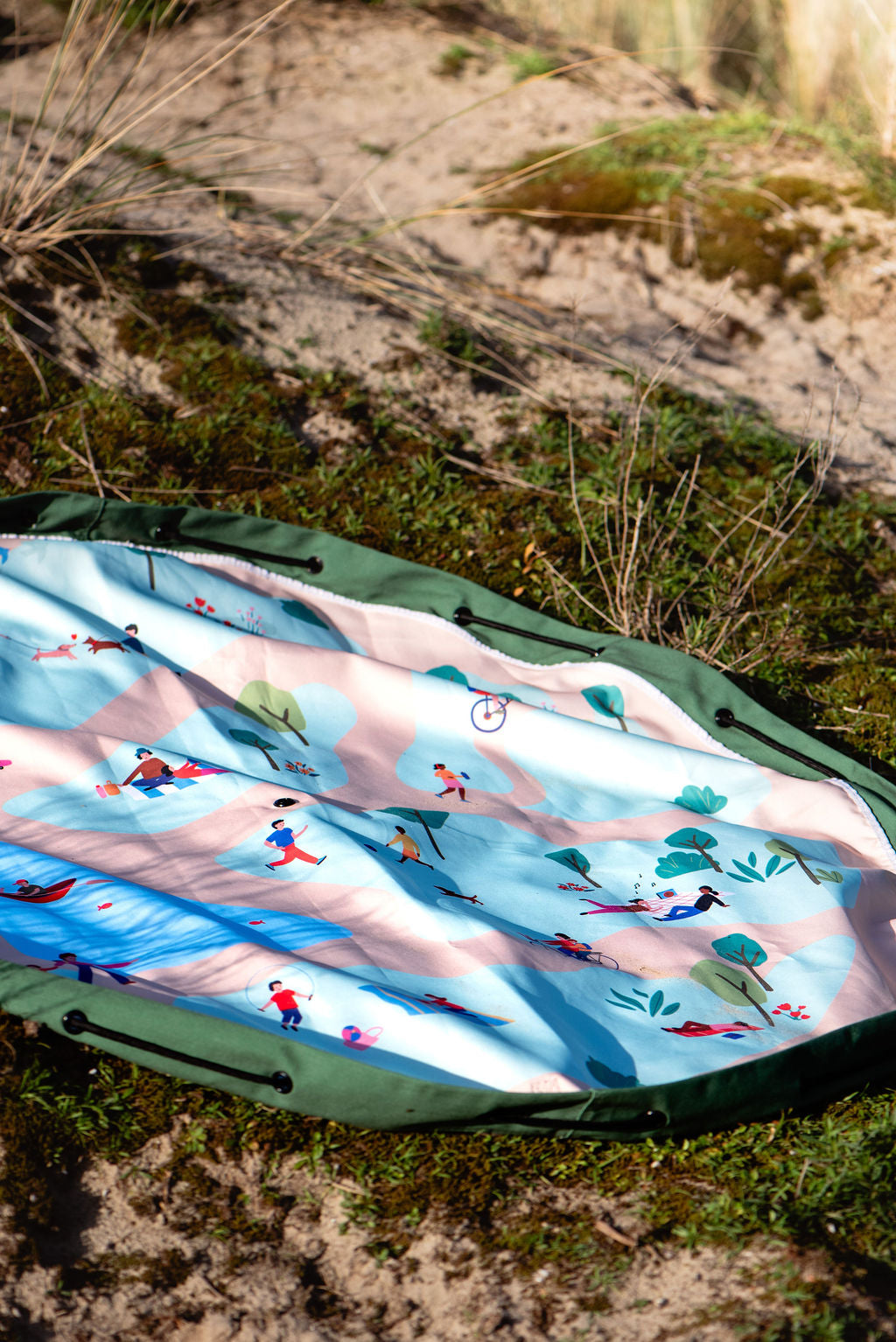 Play&amp;Go noomad Outdoor Playmat &amp; Toy Bag - Parc (Min of 1, multiples of 1)