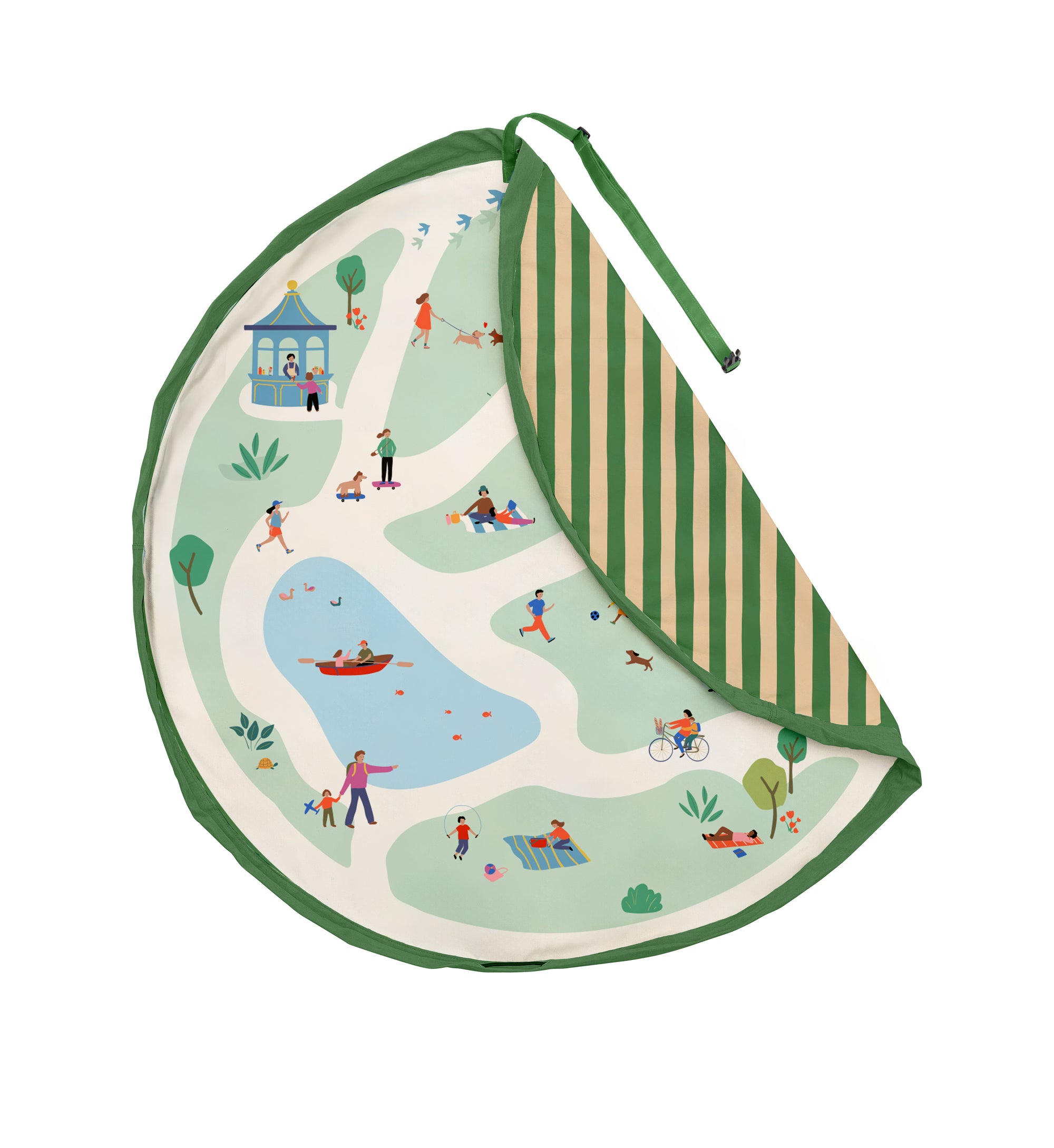 Play&amp;Go noomad Outdoor Playmat &amp; Toy Bag - Parc (Min of 1, multiples of 1)