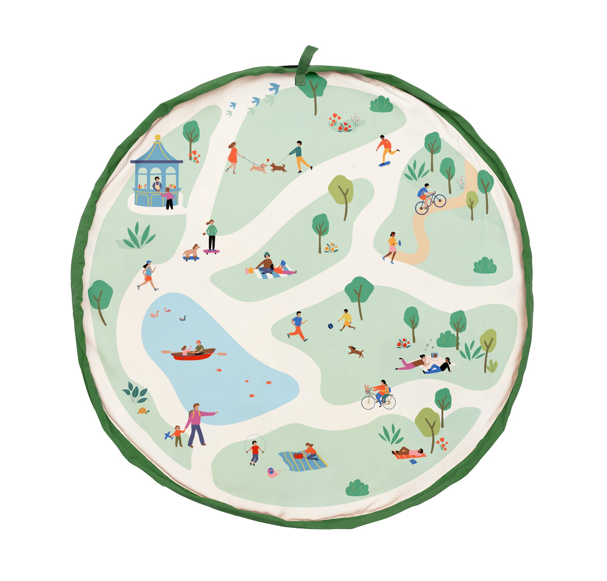 Play&amp;Go noomad Outdoor Playmat &amp; Toy Bag - Parc (Min of 1, multiples of 1)