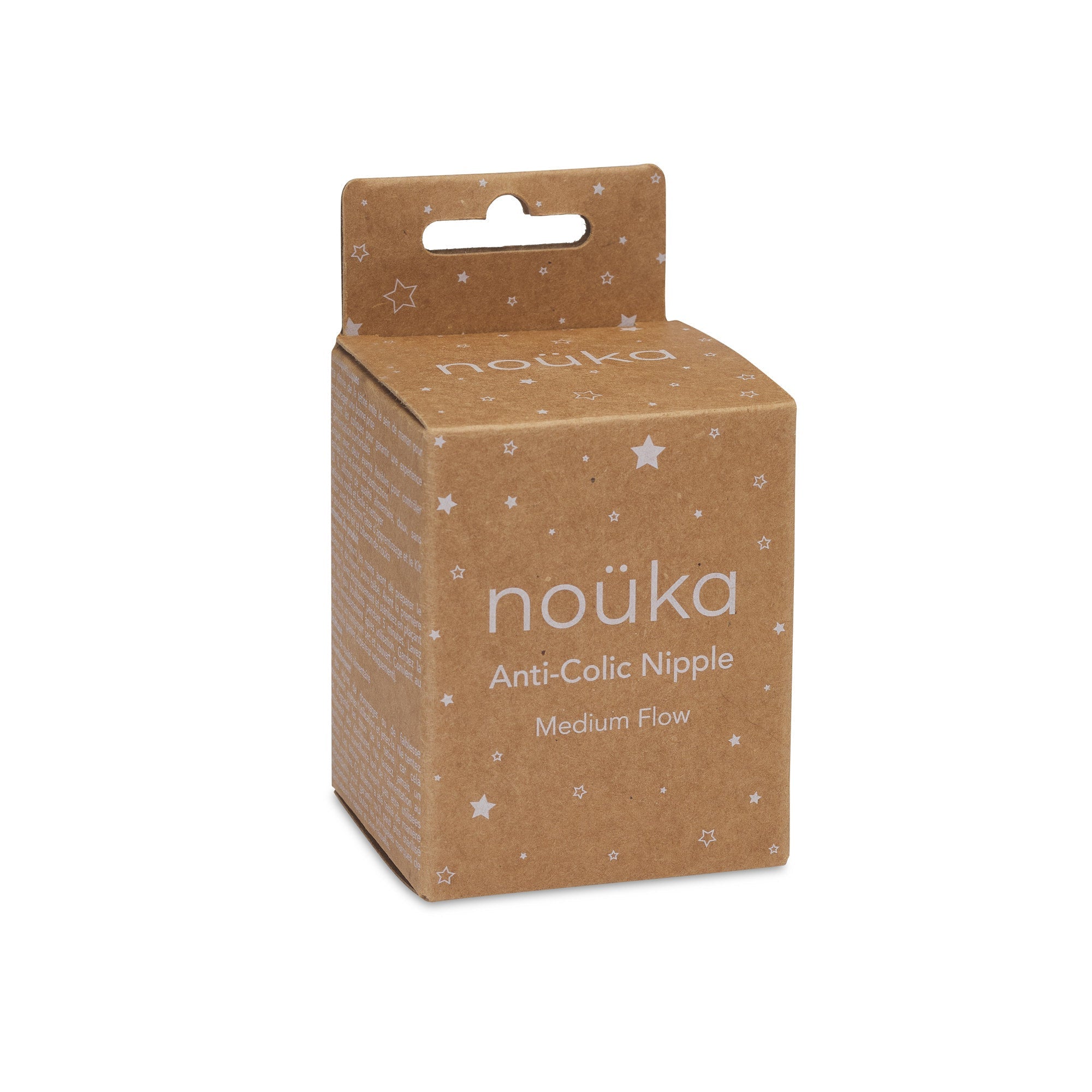 noüka Anti - Colic Nipple 2PK - Medium Flow (Sold in Case of 2, Qty of 1=2 products) - MAIGHAN DISTRIBUTION CANADA