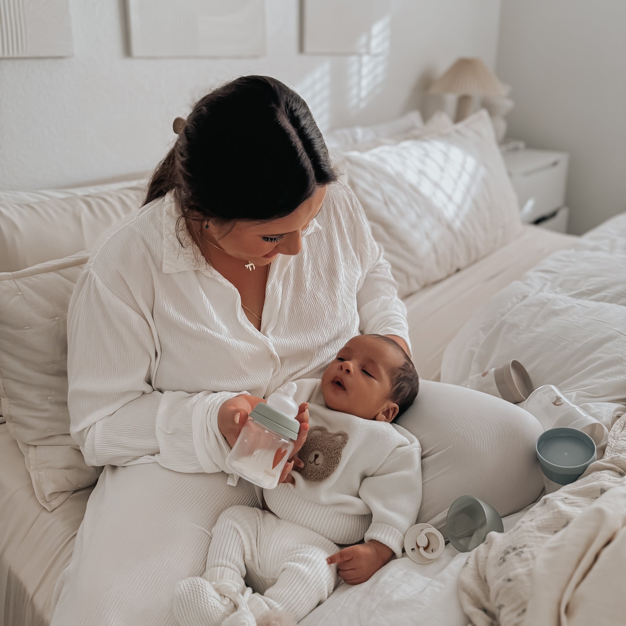 noüka Baby Bottle & Milk Storage Kit - Woodland (Sold in Case of 2, Qty of 1=2 products) - MAIGHAN DISTRIBUTION CANADA