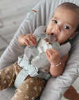 noüka Cooling Ring Teether - Soft Blush (Min. of 2 PK, Multiples of 2 PK) - MAIGHAN DISTRIBUTION CANADA