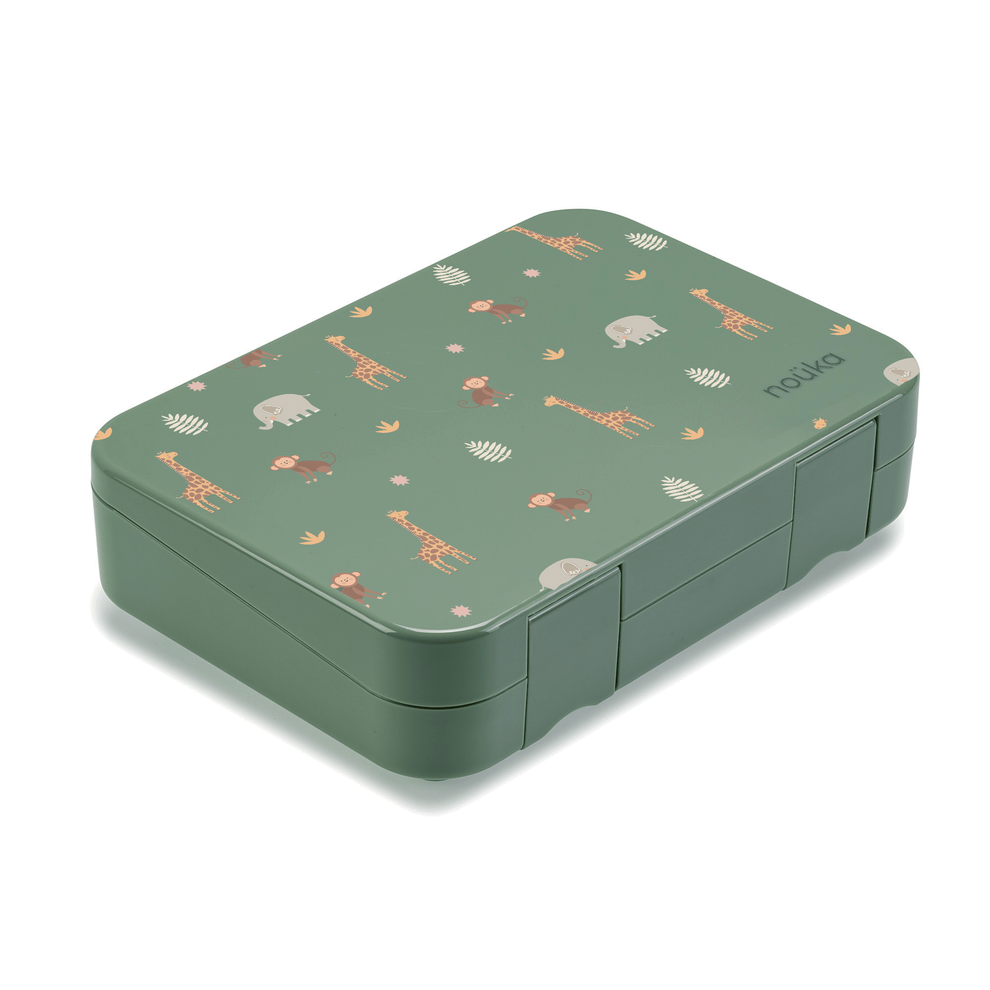 noüka Design Bento Chill Lunch Box - Safari (Min. of 2 PK, Multiples of 2 PK) - MAIGHAN DISTRIBUTION CANADA