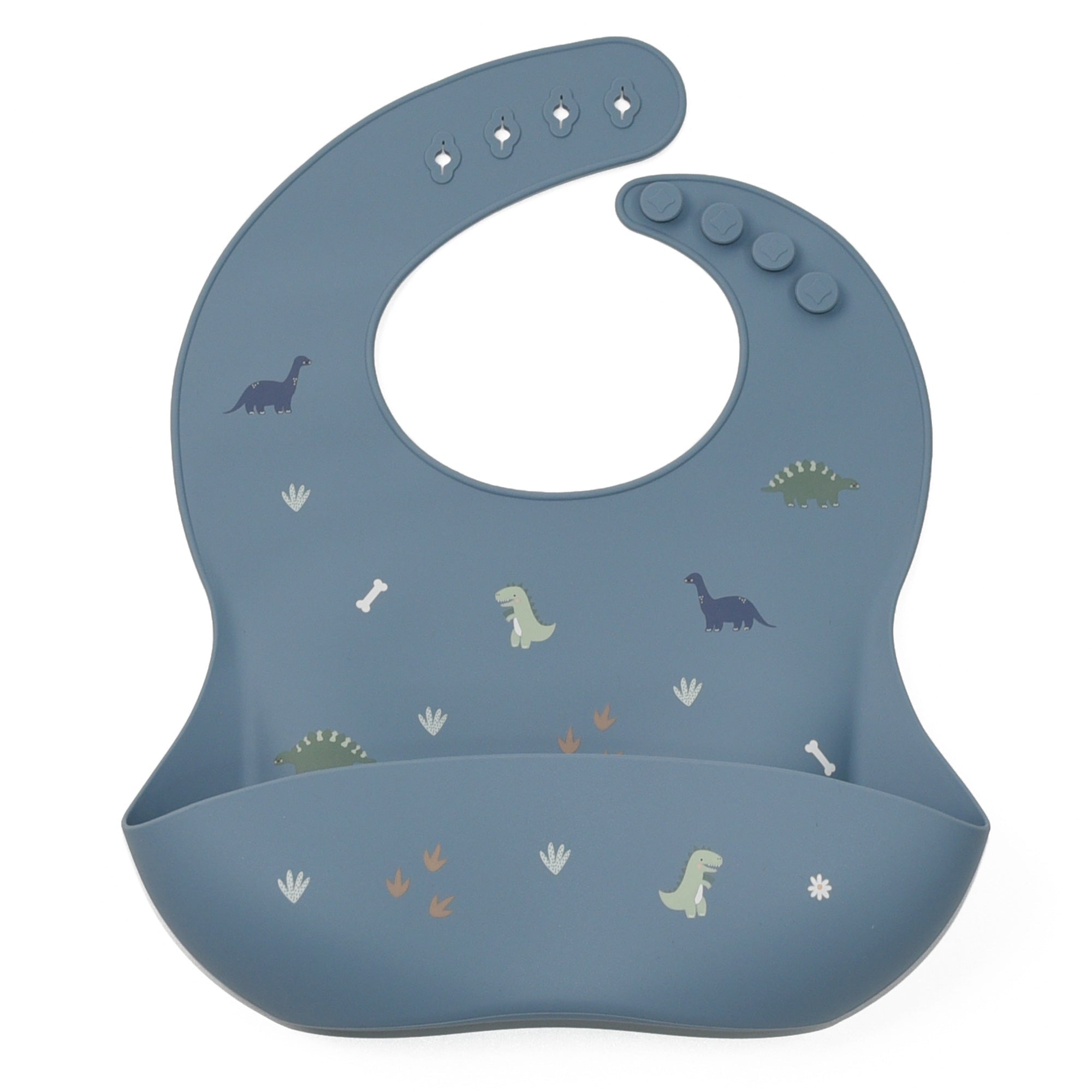 noüka Design Bib - Dino (Sold in case of 2, Qty of 1 =2) - MAIGHAN DISTRIBUTION CANADA