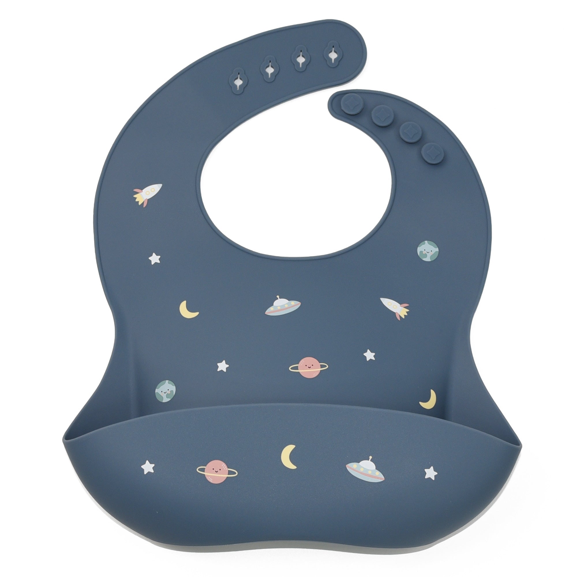noüka Design Bib - Space (Sold in case of 2, Qty of 1 =2) - MAIGHAN DISTRIBUTION CANADA