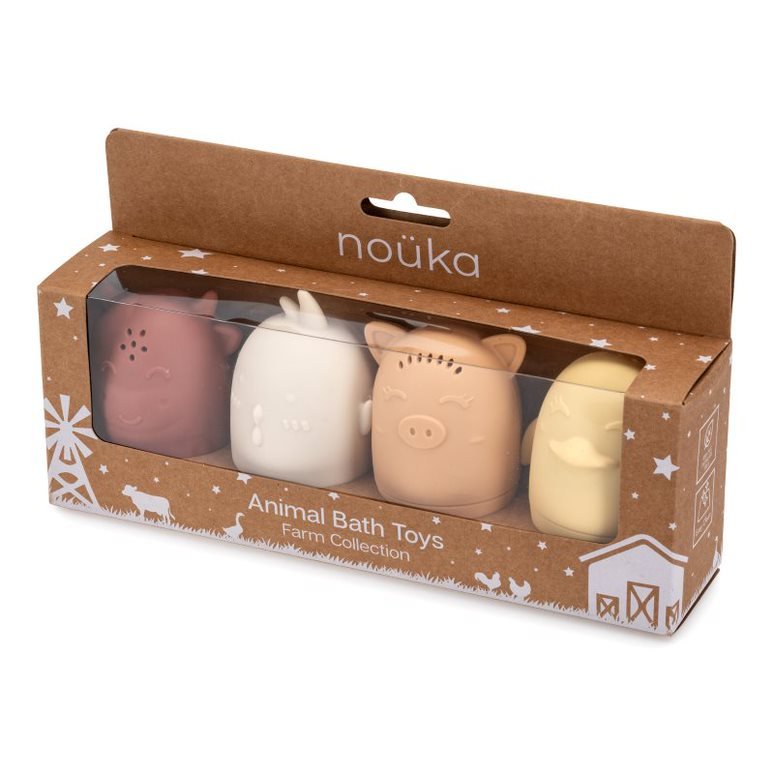 noüka Farm Bath Toys - Earth(Min. of 2 PK, Multiples of 2 PK) - MAIGHAN DISTRIBUTION CANADA