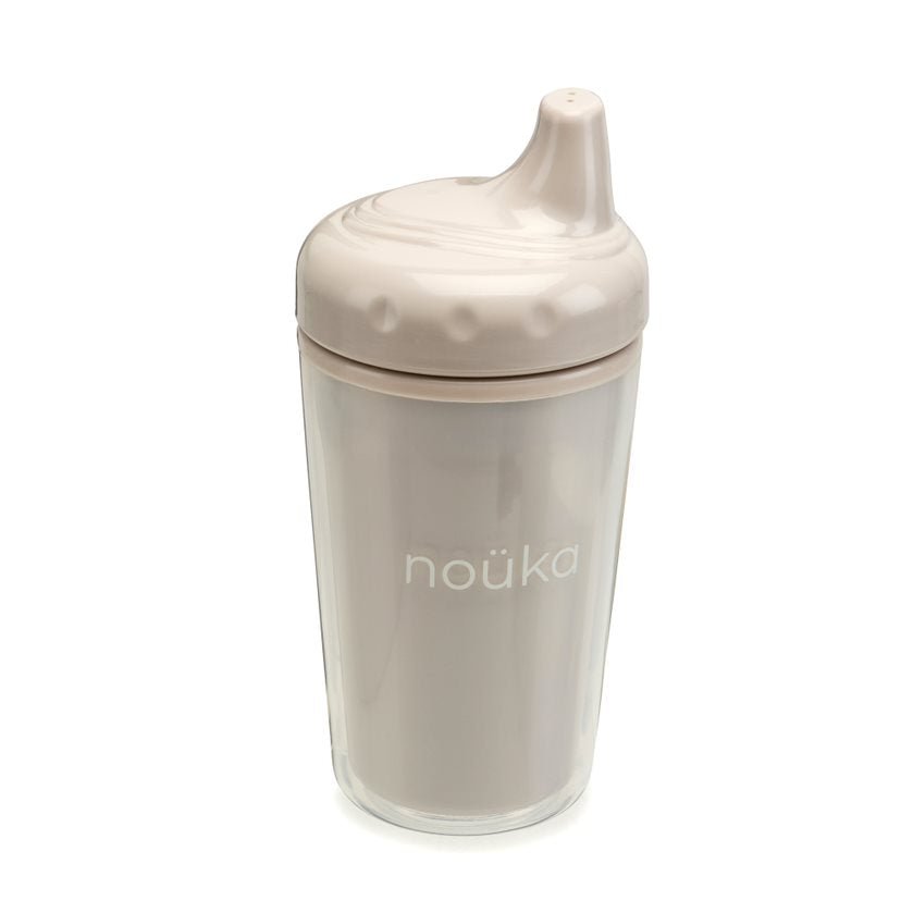 noüka Insulated Sippy Cup 9 Oz - Soft Sand (Min. of 2 PK, Multiples of 2 PK) - MAIGHAN DISTRIBUTION CANADA