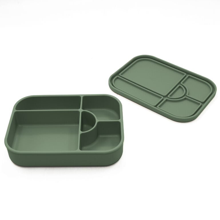 noüka Large Silicone Sealed Lunch Box - Fern (Min. of 2 PK, Multiples of 2 PK) - MAIGHAN DISTRIBUTION CANADA