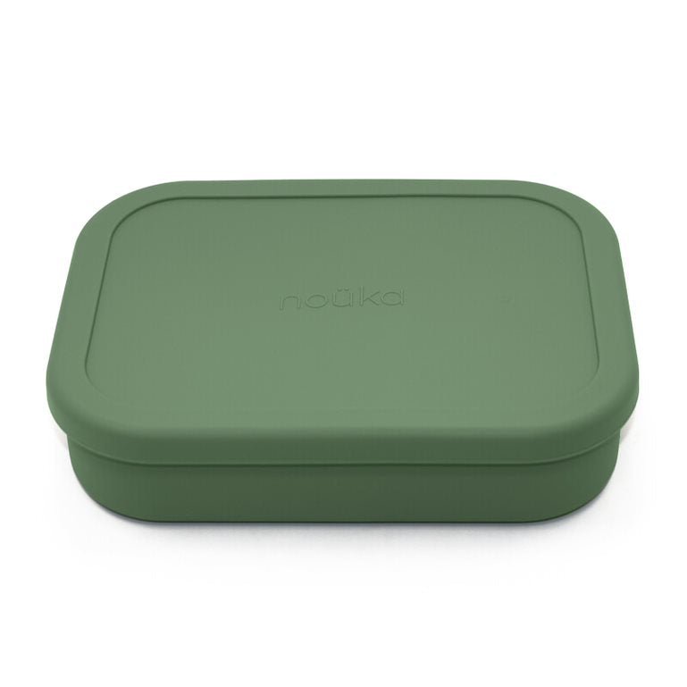 noüka Large Silicone Sealed Lunch Box - Fern (Min. of 2 PK, Multiples of 2 PK) - MAIGHAN DISTRIBUTION CANADA