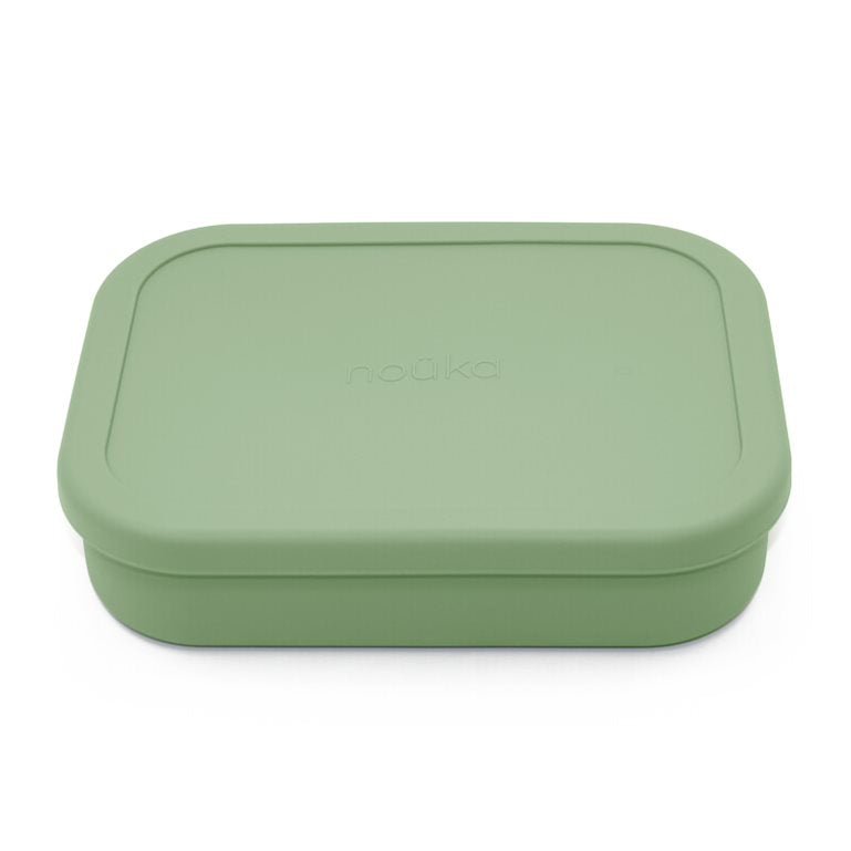 noüka Large Silicone Sealed Lunch Box - Leaf (Min. of 2 PK, Multiples of 2 PK) - MAIGHAN DISTRIBUTION CANADA