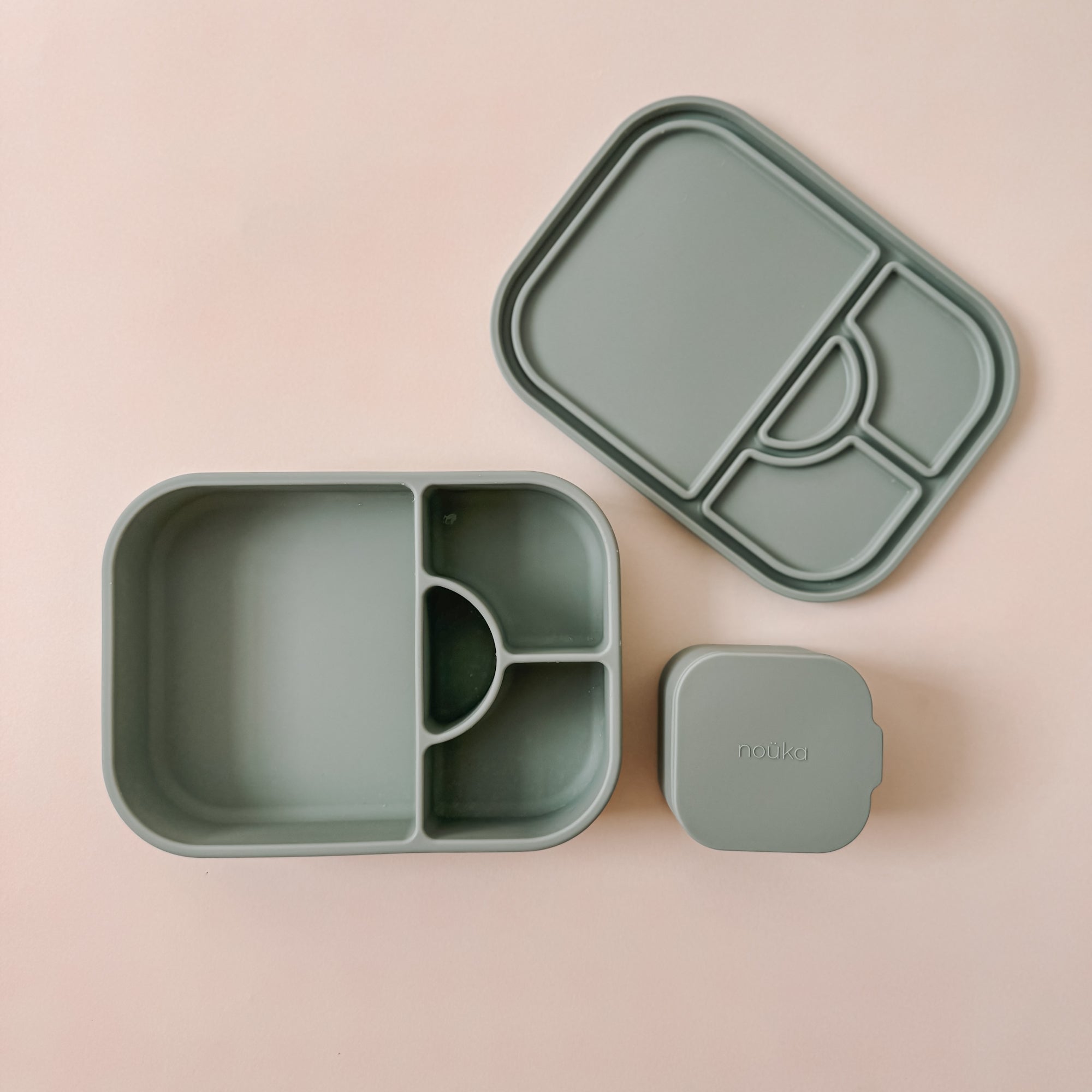 noüka Medium Silicone Sealed Lunch Box - Dust (Min. of 2 PK, Multiples of 2 PK) - MAIGHAN DISTRIBUTION CANADA