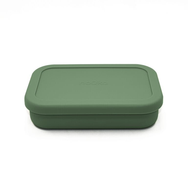 noüka Medium Silicone Sealed Lunch Box - Fern (Min. of 2 PK, Multiples of 2 PK) - MAIGHAN DISTRIBUTION CANADA