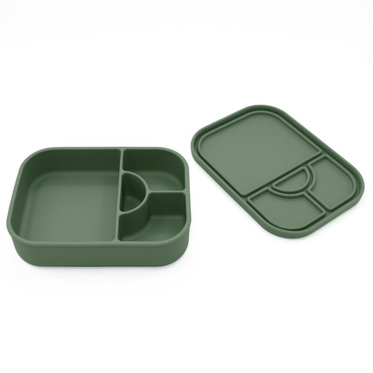 noüka Medium Silicone Sealed Lunch Box - Fern (Min. of 2 PK, Multiples of 2 PK) - MAIGHAN DISTRIBUTION CANADA