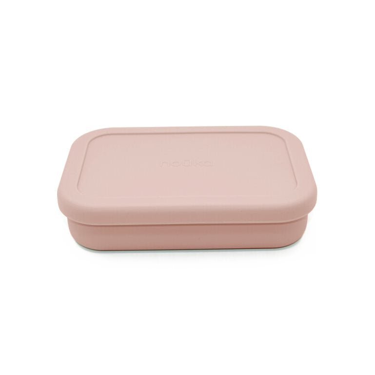 noüka Medium Silicone Sealed Lunch Box - Soft Blush (Min. of 2 PK, Multiples of 2 PK) - MAIGHAN DISTRIBUTION CANADA
