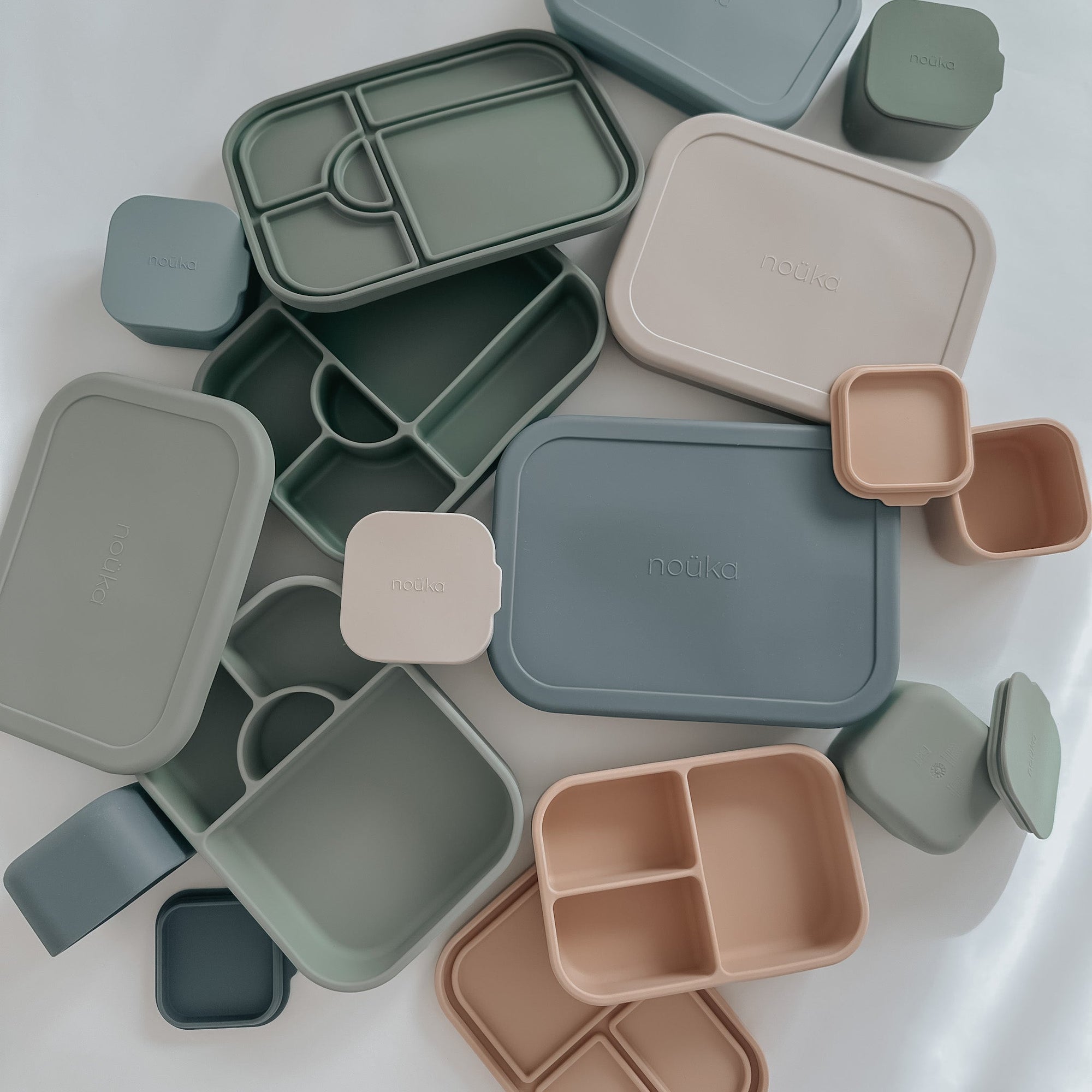 noüka Mini Snack Cups 2 PK - Soft Blush/Dust (Min. of 2 PK, Multiples of 2 PK) - MAIGHAN DISTRIBUTION CANADA