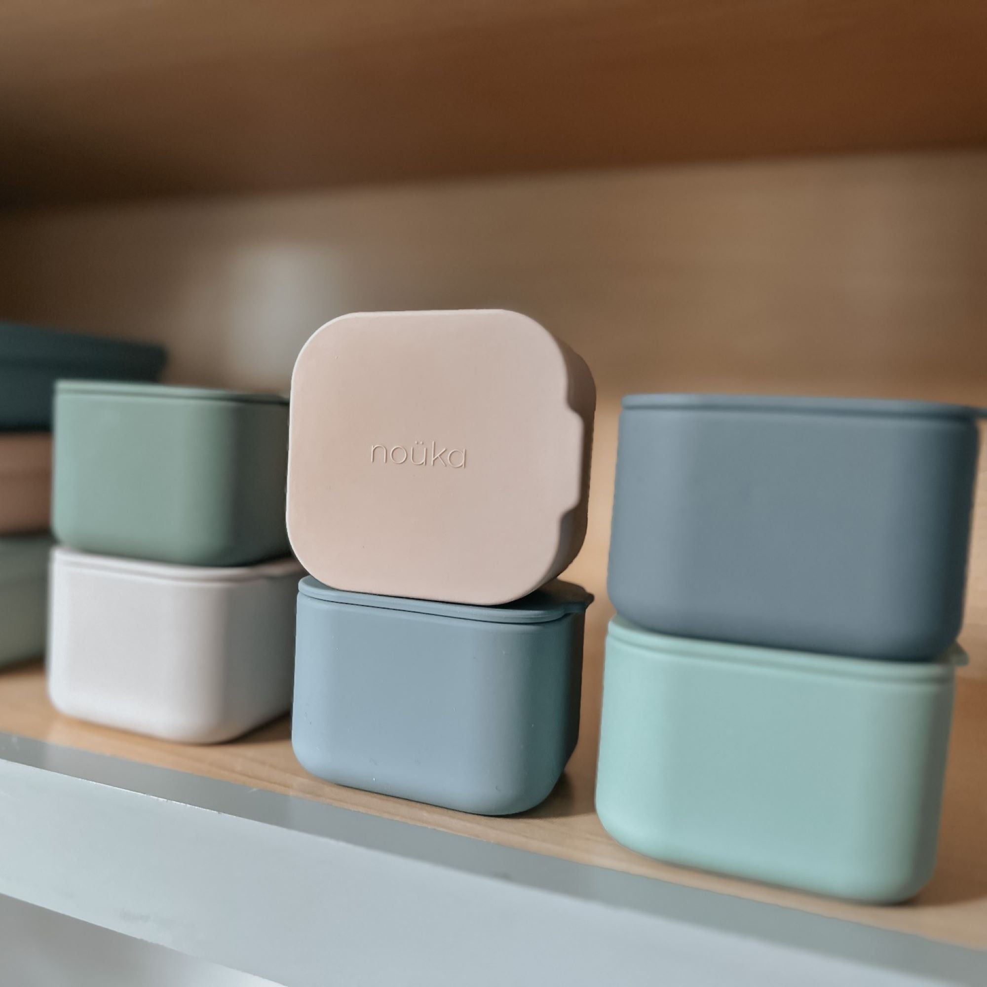 noüka Mini Snack Cups 2 PK - Wave/Deep Ocean (Min. of 2 PK, Multiples of 2 PK) - MAIGHAN DISTRIBUTION CANADA