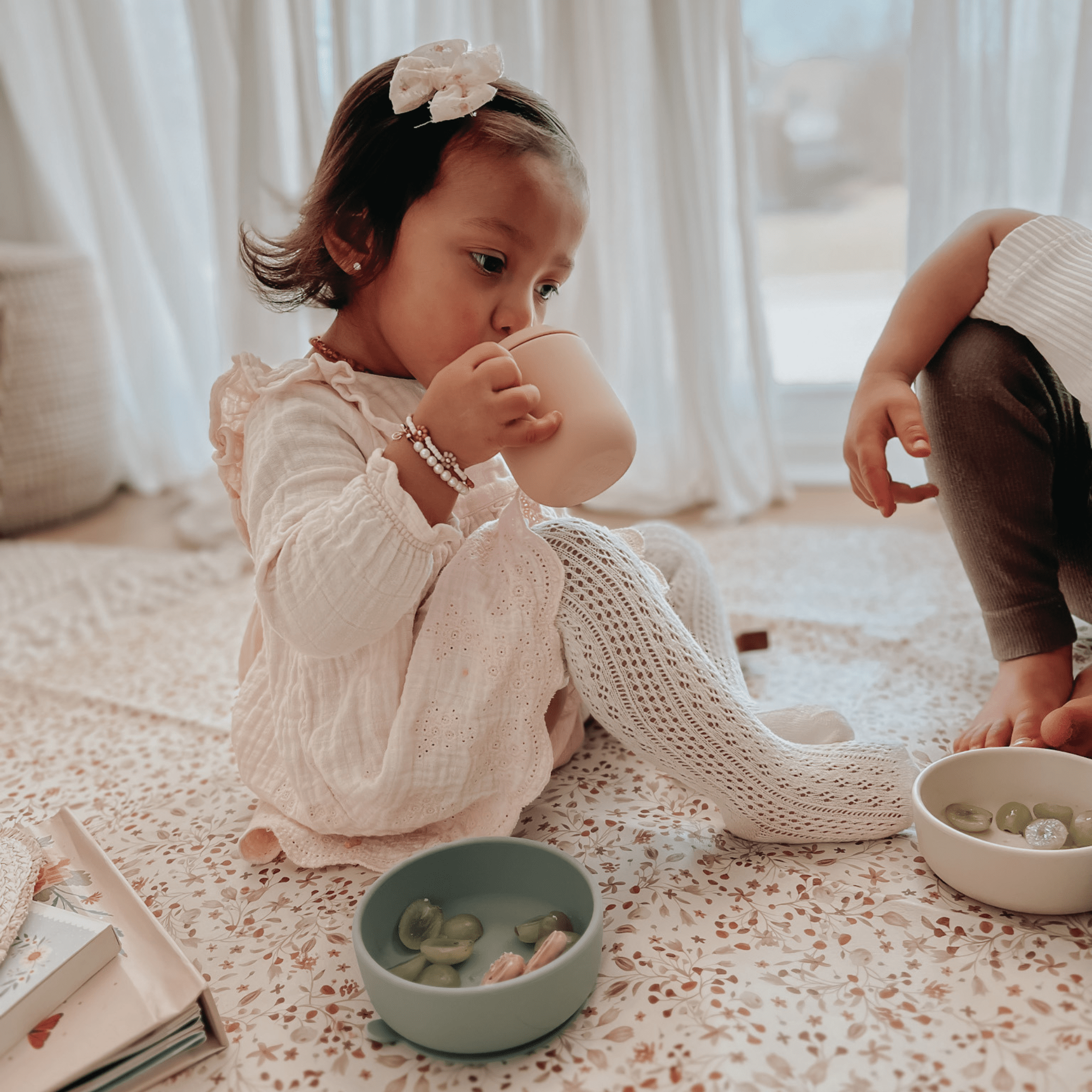 noüka Non - Spill Sippy Cup - Soft Blush (Min. of 2 PK, Multiples of 2 PK) - MAIGHAN DISTRIBUTION CANADA