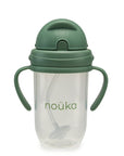 noüka Non - Spill Weighted Straw Cup 9 oz - Fern (Sold in Case of 2, Qty of 1=2 products) - MAIGHAN DISTRIBUTION CANADA