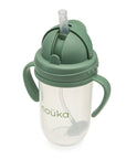 noüka Non - Spill Weighted Straw Cup 9 oz - Fern (Sold in Case of 2, Qty of 1=2 products) - MAIGHAN DISTRIBUTION CANADA