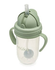noüka Non - Spill Weighted Straw Cup 9 oz - Moss (Sold in Case of 2, Qty of 1=2 products) - MAIGHAN DISTRIBUTION CANADA