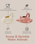 noüka Scoop & Sprinkle Water Animals - By the Sea (Sold in Case of 2, Qty of 1=2 products) - MAIGHAN DISTRIBUTION CANADA