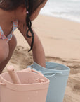 noüka Silicone Bucket & Shovel - Lily Blue (Sold in Case of 2, Qty of 1=2 products) - MAIGHAN DISTRIBUTION CANADA
