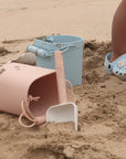 noüka Silicone Bucket & Shovel - Lily Blue (Sold in Case of 2, Qty of 1=2 products) - MAIGHAN DISTRIBUTION CANADA