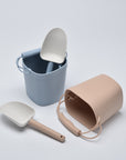 noüka Silicone Bucket & Shovel - Soft Blush (Sold in Case of 2, Qty of 1=2 products) - MAIGHAN DISTRIBUTION CANADA