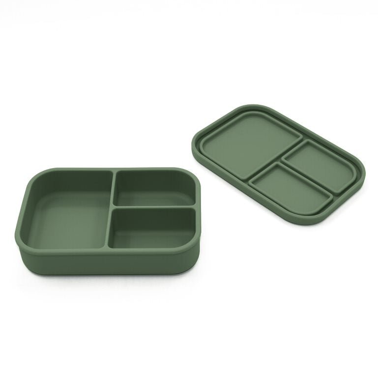 noüka Small Silicone Sealed Snack Box - Fern (Min. of 2 PK, Multiples of 2 PK) - MAIGHAN DISTRIBUTION CANADA