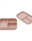 noüka Small Silicone Sealed Snack Box - Soft Blush (Min. of 2 PK, Multiples of 2 PK) - MAIGHAN DISTRIBUTION CANADA