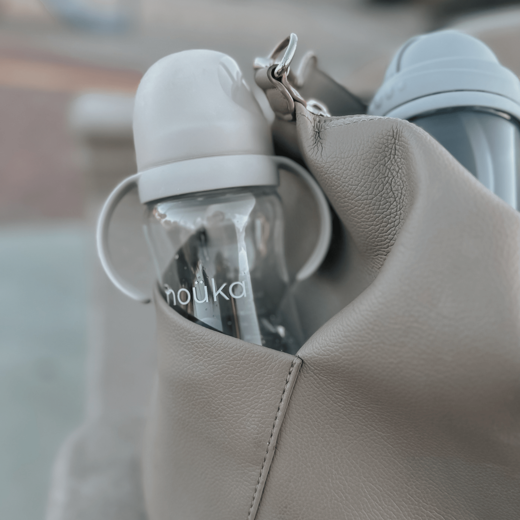 noüka Soft Spout Sippy Cup 8 Oz - Moss (Sold in Case of 2, Qty of 1=2 products) - MAIGHAN DISTRIBUTION CANADA