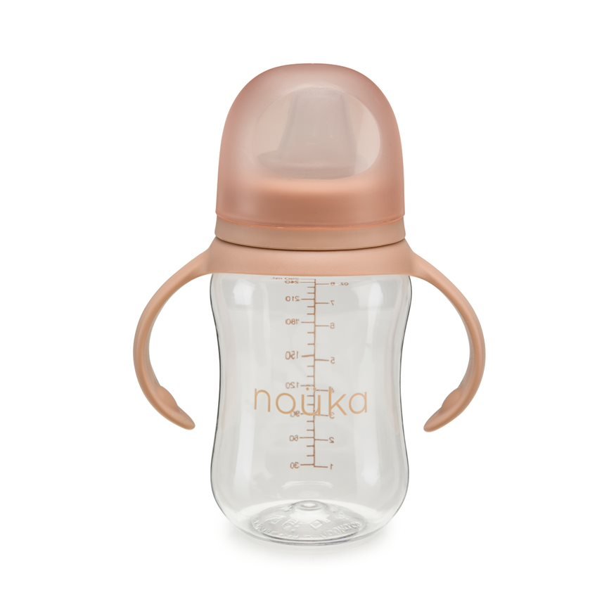 noüka Soft Spout Sippy Cup 8 Oz - Soft Blush (Sold in Case of 2, Qty of 1=2 products) - MAIGHAN DISTRIBUTION CANADA