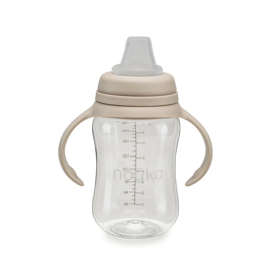 noüka Soft Spout Sippy Cup 8 Oz - Soft Sand (Min. of 2 PK, Multiples of 2 PK) - MAIGHAN DISTRIBUTION CANADA