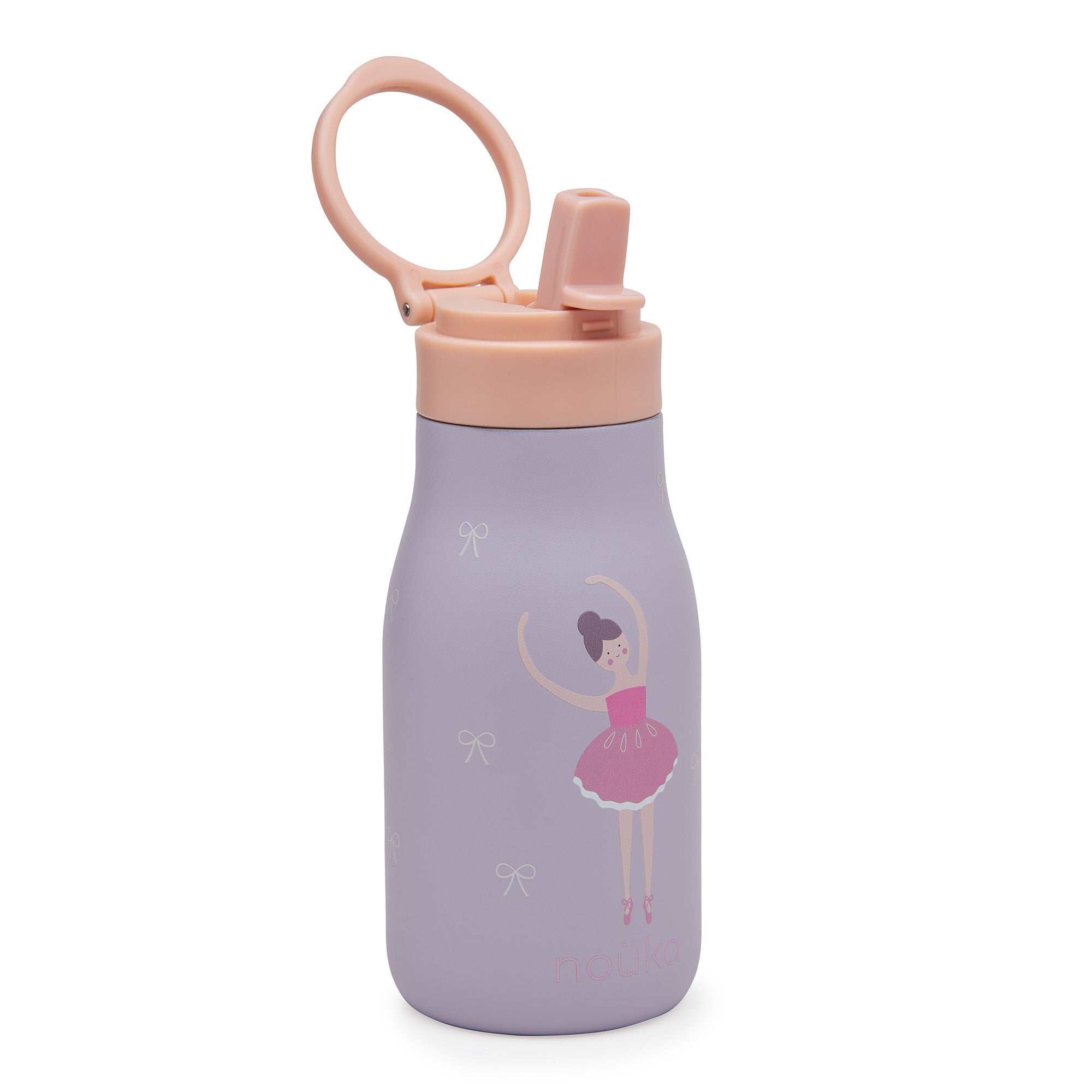 noüka Stainless Steel Drinking Bottle 10 Oz Lucie Collection - Fleur The Ballerina (Min. of 2 PK, Multiples of 2 PK) - MAIGHAN DISTRIBUTION CANADA