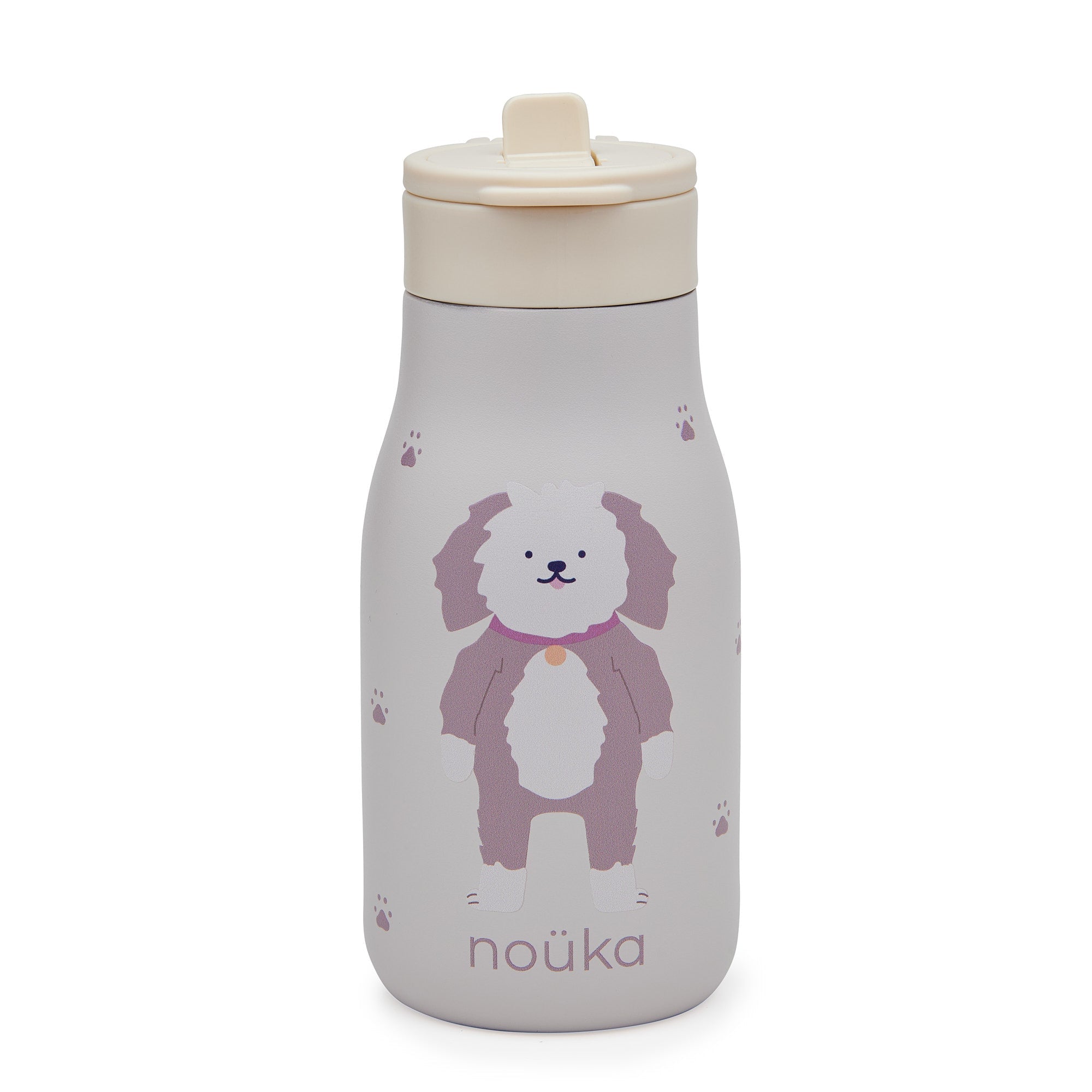 noüka Stainless Steel Drinking Bottle 10 Oz Lucie Collection - Milo The Dog (Min. of 2 PK, Multiples of 2 PK) - MAIGHAN DISTRIBUTION CANADA