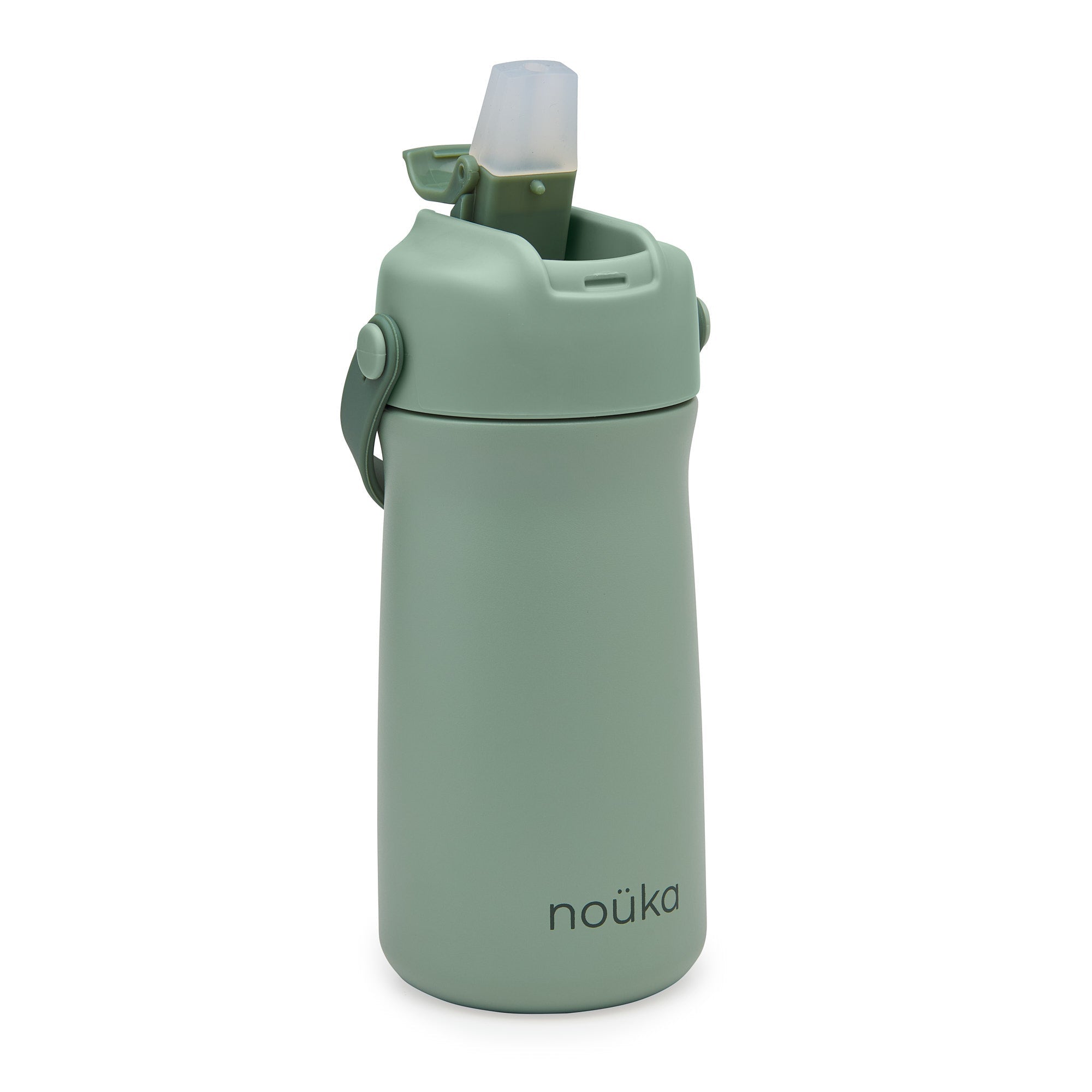 noüka Stainless Steel Drinking Bottle 12 Oz Susan Collection - Moss (Min. of 2 PK, Multiples of 2 PK) - MAIGHAN DISTRIBUTION CANADA