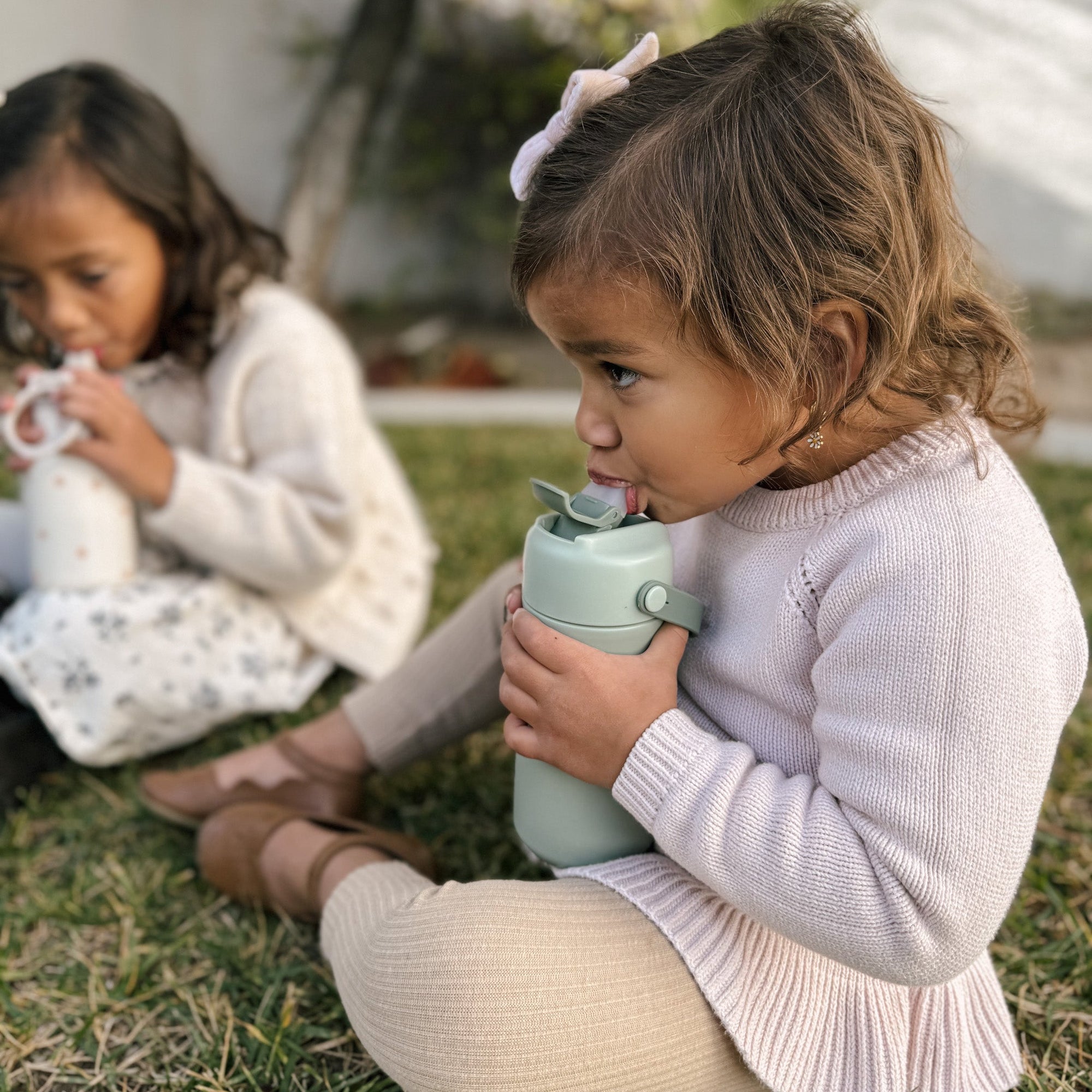 noüka Stainless Steel Drinking Bottle 12 Oz Susan Collection - Shifting Sand (Min. of 2 PK, Multiples of 2 PK) - MAIGHAN DISTRIBUTION CANADA