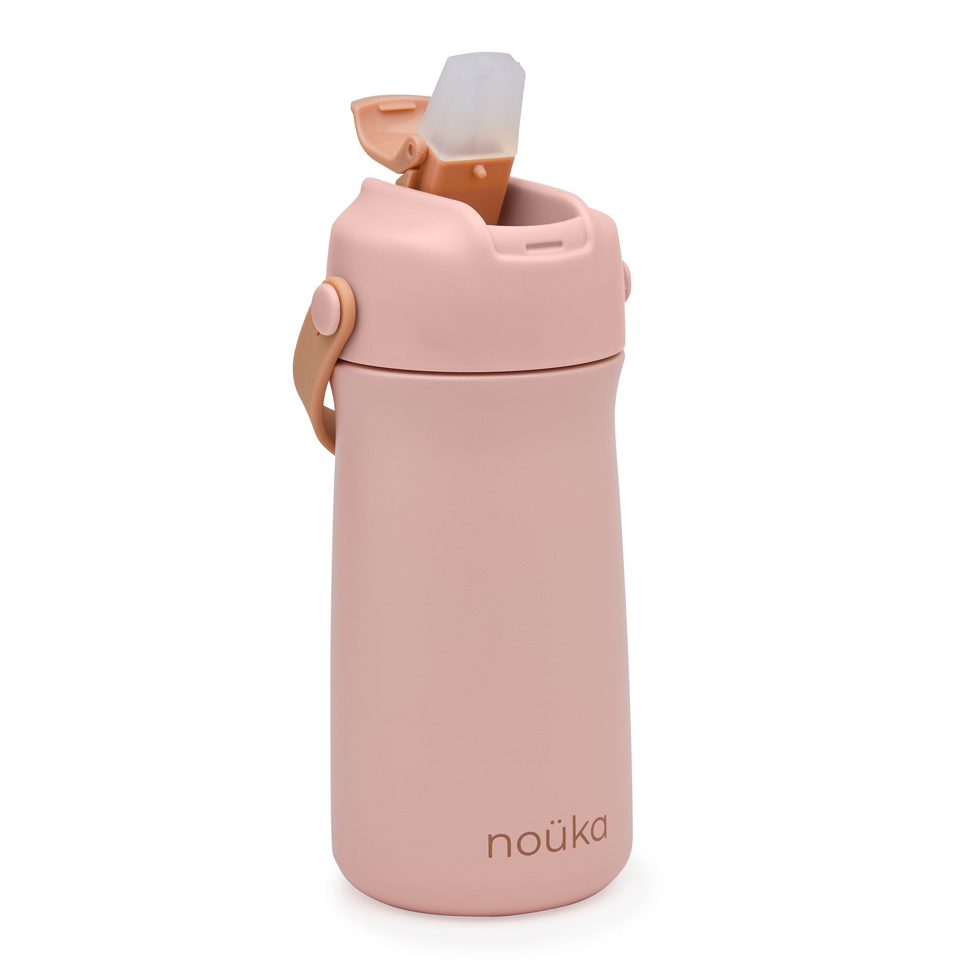 noüka Stainless Steel Drinking Bottle 12 Oz Susan Collection - Soft Blush (Min. of 2 PK, Multiples of 2 PK) - MAIGHAN DISTRIBUTION CANADA