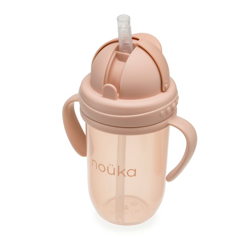 noüka Straight Straw Cup - Soft Blush (Min. of 2 PK, Multiples of 2 PK) - MAIGHAN DISTRIBUTION CANADA