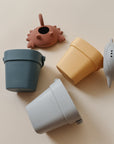 noüka Tiny Bath Buckets - Rising Sun (Min. of 2 PK, Multiples of 2 PK) - MAIGHAN DISTRIBUTION CANADA