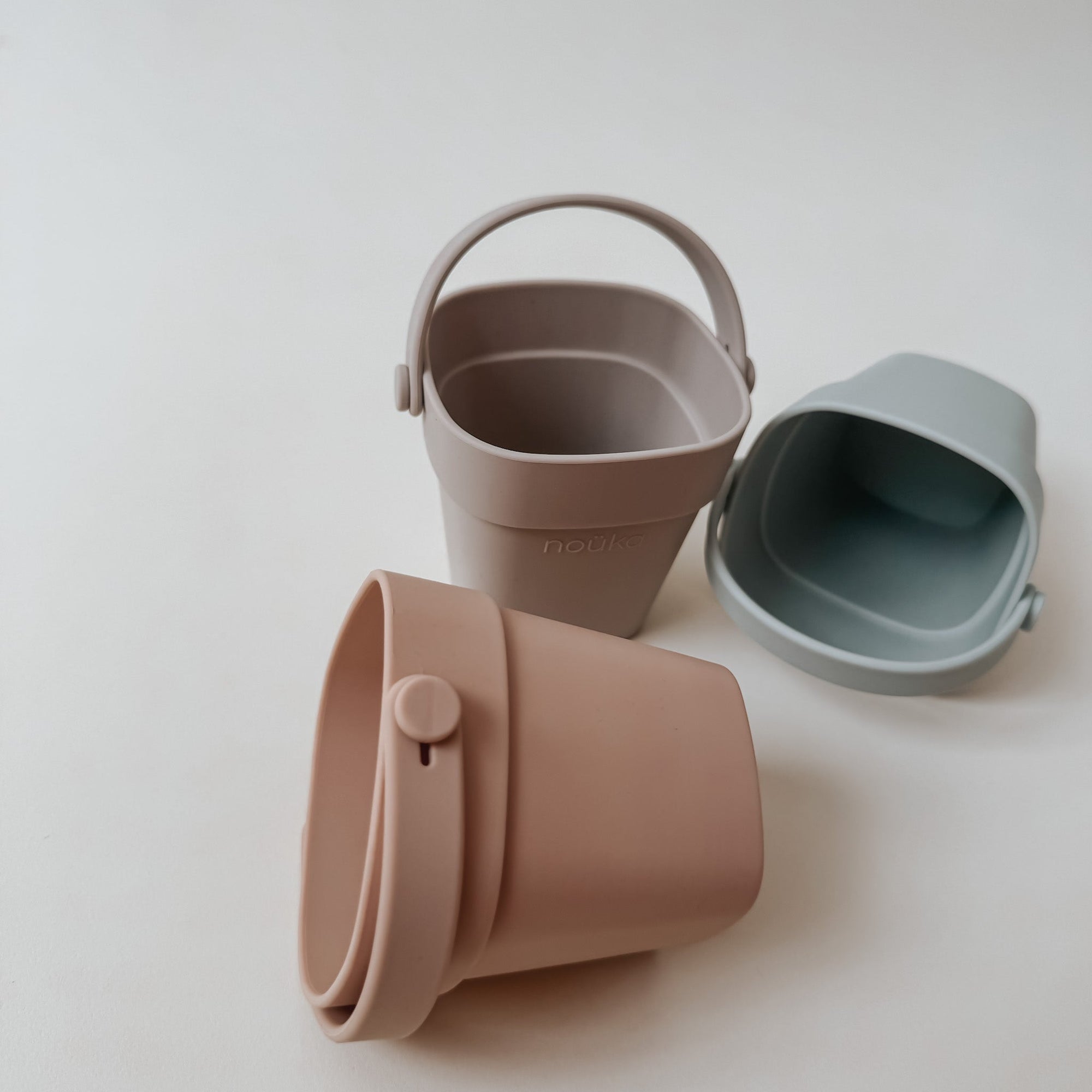 noüka Tiny Bath Buckets - Sunset (Min. of 2 PK, Multiples of 2 PK) - MAIGHAN DISTRIBUTION CANADA