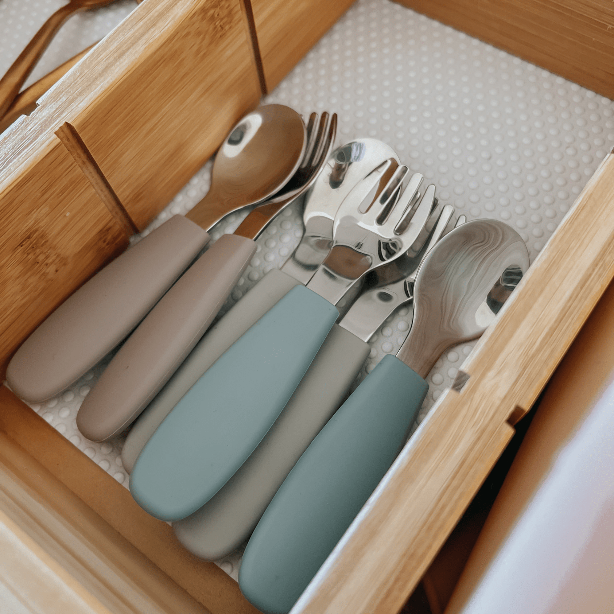 noüka Toddler Cutlery Set - Lily Blue (Min. of 2 PK, Multiples of 2 PK) - MAIGHAN DISTRIBUTION CANADA