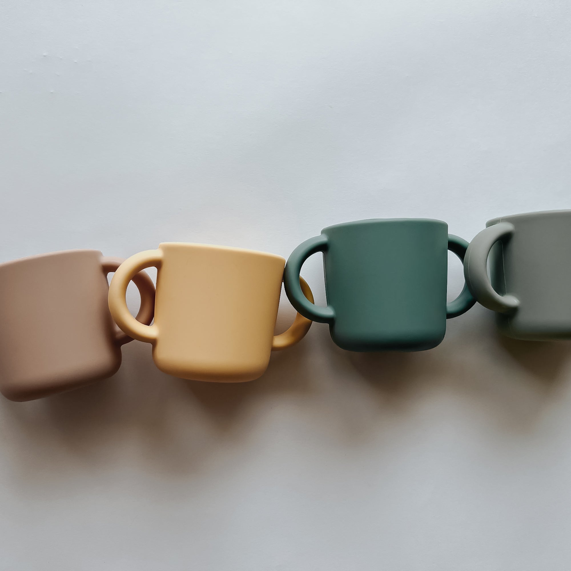noüka Training Cup 2 Pack - Butter/Leaf (Min. Of 2 PK, Multiples of 2 PK) - MAIGHAN DISTRIBUTION CANADA