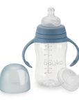 noüka Transitional Baby Bottle/Sippy Cup - Wave (Min. of 2 PK, Multiples of 2 PK) - MAIGHAN DISTRIBUTION CANADA