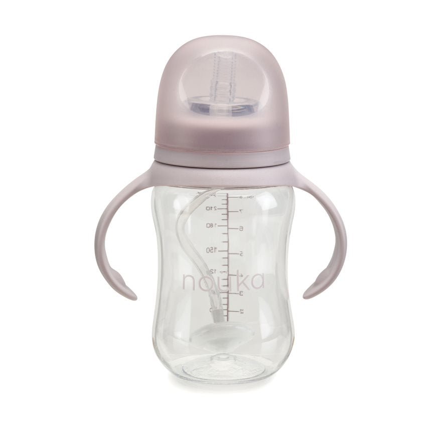 noüka Transitional Sippy/Weighted Straw Cup 8Oz - Bloom (Sold in Case of 2, Qty of 1=2 products) - MAIGHAN DISTRIBUTION CANADA