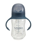 noüka Transitional Sippy/Weighted Straw Cup 8Oz - Deep Ocean (Sold in Case of 2, Qty of 1=2 products) - MAIGHAN DISTRIBUTION CANADA