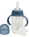 noüka Transitional Sippy/Weighted Straw Cup 8Oz - Deep Ocean (Sold in Case of 2, Qty of 1=2 products) - MAIGHAN DISTRIBUTION CANADA