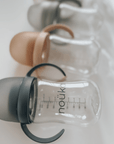 noüka Transitional Sippy/Weighted Straw Cup 8Oz - Soft Sand (Sold in Case of 2, Qty of 1=2 products) - MAIGHAN DISTRIBUTION CANADA